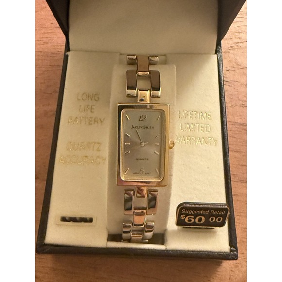 Jaclyn Smith Two Toned Quartz Japan Movt Watch New‎ main image 5